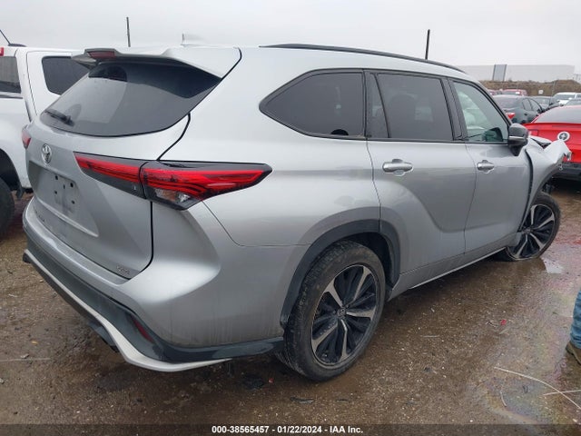 Toyota Highlander Xse 2021 5TDLZRAH3MS088007 Image 4