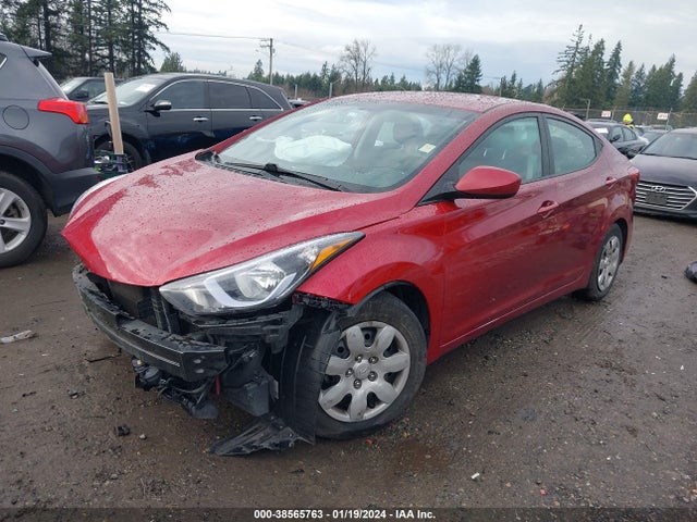 2016 HYUNDAI ELANTRA SE VIN: 5NPDH4AE1GH715071