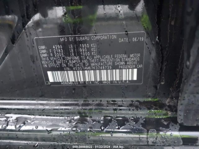 4S3GTAM67K3748739 Subaru Impreza 2.0i Sport