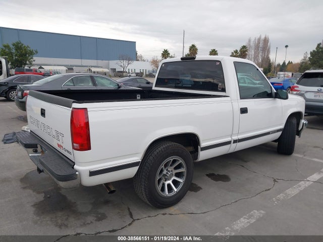 1998 CHEVROLET C1500 FLEETSIDE W/T VIN: 1GCEC14WXWZ225046