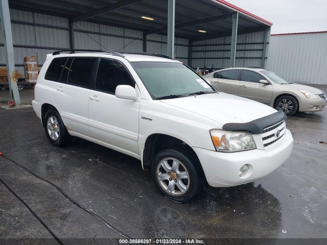 2001 TOYOTA HIGHLANDER V6 (A4) VIN: JTEGF21A710020971