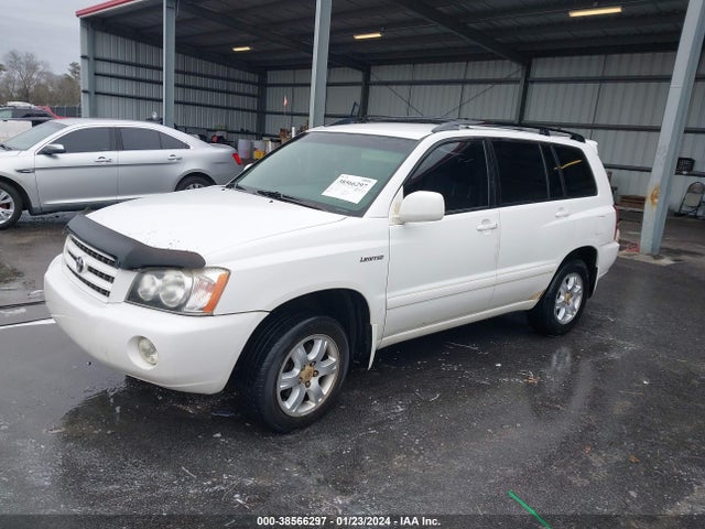 2001 TOYOTA HIGHLANDER V6 (A4) VIN: JTEGF21A710020971