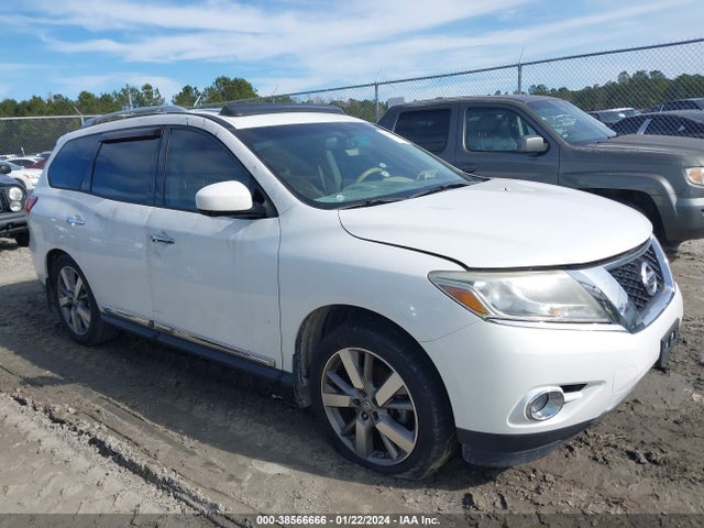 Nissan Pathfinder Platinum 2014 5N1AR2MN6EC684288 Image 1
