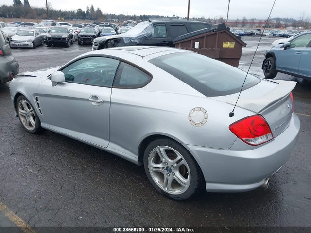 2005 HYUNDAI TIBURON GS VIN: KMHHM65D45U164546