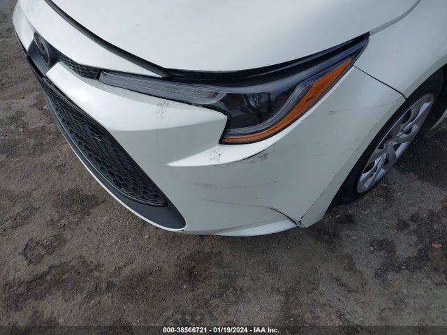 2020 TOYOTA COROLLA LE VIN: 5YFEPRAE5LP133251