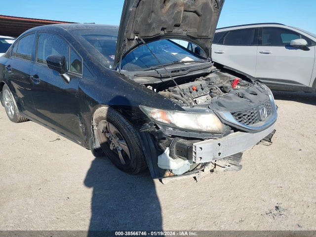 2014 HONDA CIVIC LX VIN: 19XFB2F55EE020830