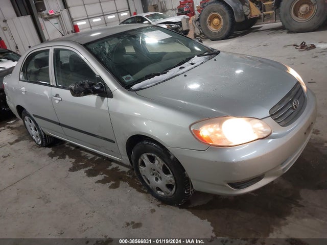 2004 TOYOTA COROLLA CE VIN: 2T1BR32E94C216563
