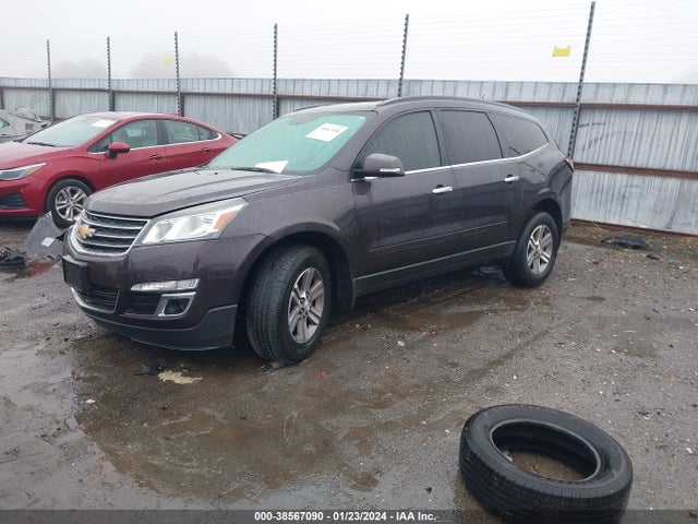 Chevrolet Traverse 2lt 2015 1GNKRHKDXFJ267458 Image 2