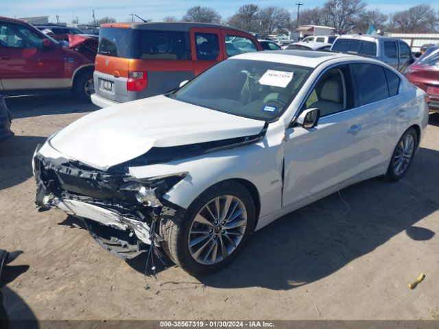JN1EV7APXJM360417 Infiniti Q50 3.0t Luxe