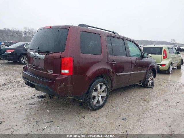 2012 HONDA PILOT TOURING VIN: 5FNYF4H97CB044062