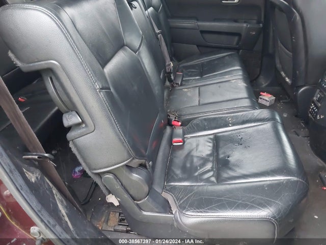 2012 HONDA PILOT TOURING VIN: 5FNYF4H97CB044062