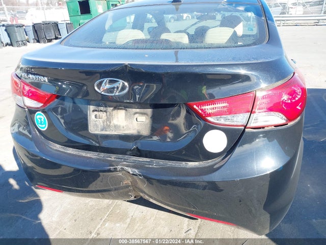 2013 HYUNDAI ELANTRA GLS VIN: 5NPDH4AEXDH376970