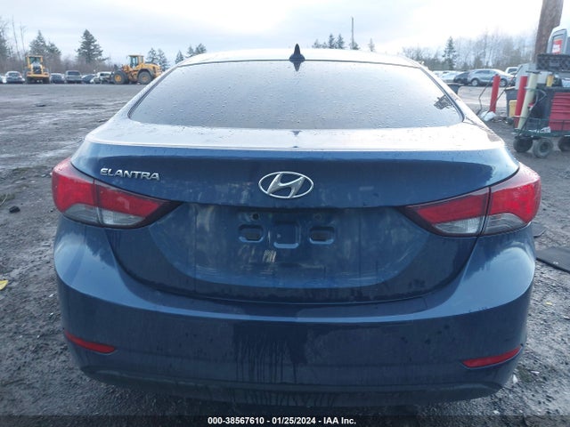 2015 HYUNDAI ELANTRA SE VIN: 5NPDH4AE1FH609833