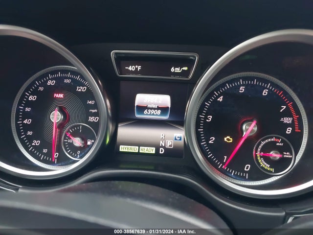 2017 MERCEDES-BENZ GLE 550E 4MATIC VIN: 4JGDA6DB9HA986899