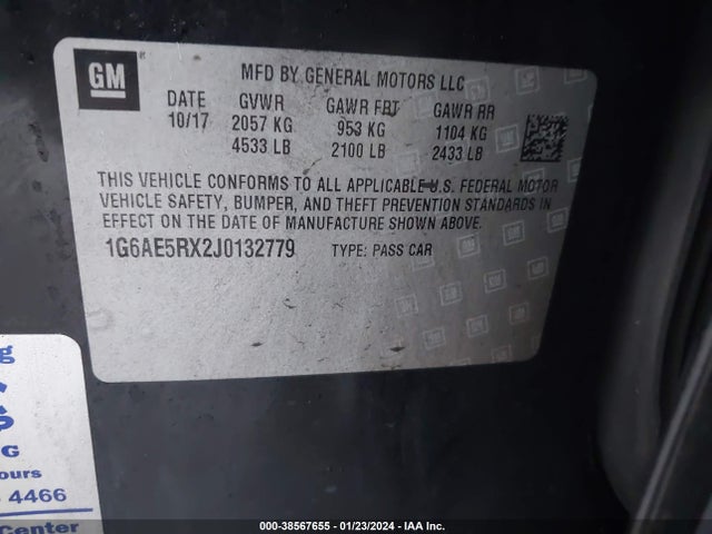 Cadillac Ats Standard 2018 1G6AE5RX2J0132779 Image 9