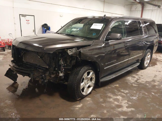 Chevrolet Suburban 1500 Lt 2015 1GNSKJKC2FR500897 Image 2