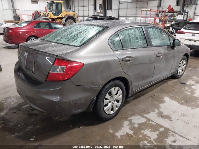 2012 HONDA CIVIC LX VIN: 19XFB2F53CE027370