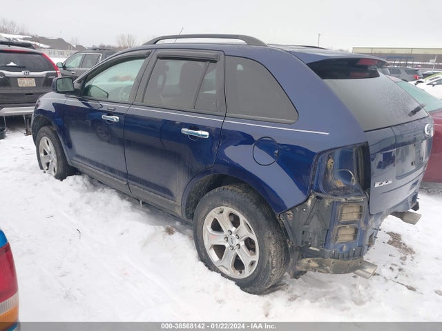 2011 FORD EDGE SEL VIN: 2FMDK3JC9BBA80627