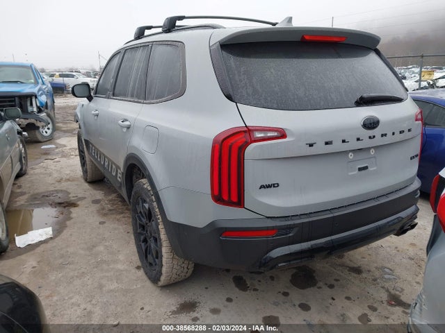 2021 KIA TELLURIDE EX VIN: 5XYP3DHC5MG166803