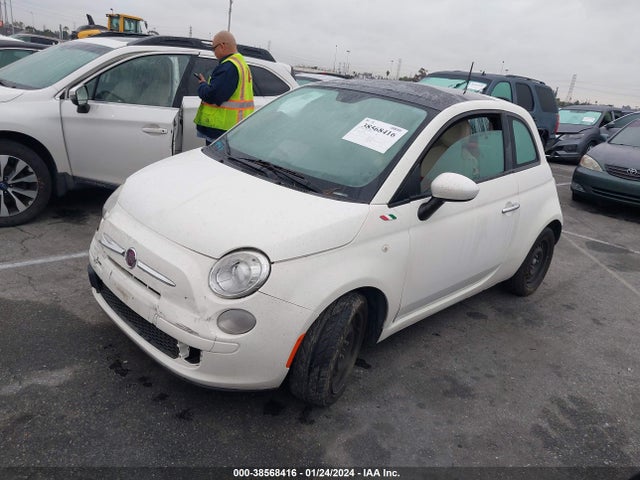 2012 FIAT 500 3C3CFFAR8CT343856 Photo 1