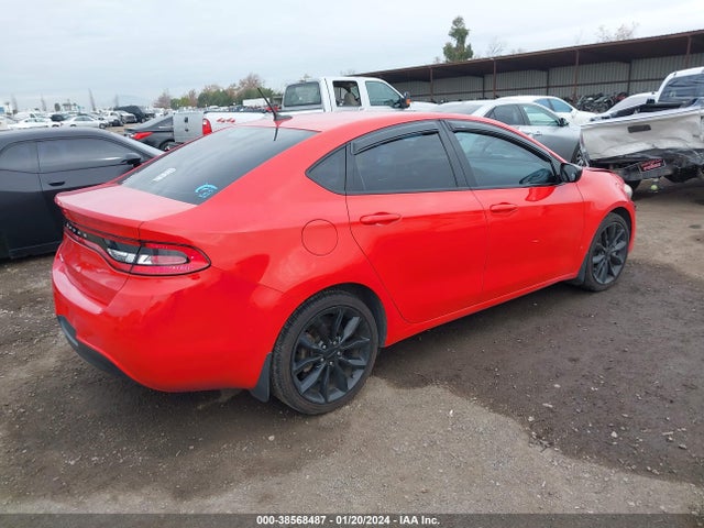 Dodge Dart Sxt Sport Blacktop 2016 1C3CDFFA9GD819939 Image 4