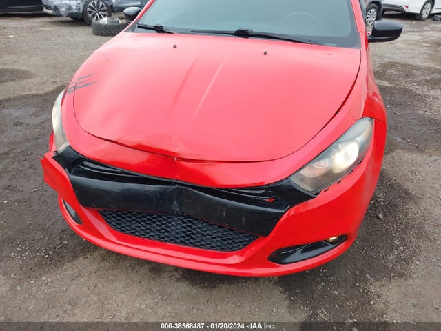 Dodge Dart Sxt Sport Blacktop 2016 1C3CDFFA9GD819939 Image 6