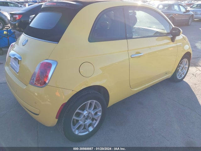 Aukcja sprzedaży 2012 Fiat 500c Pop, vin: 3C3CFFDR9CT120155, numer aukcji: 38568887