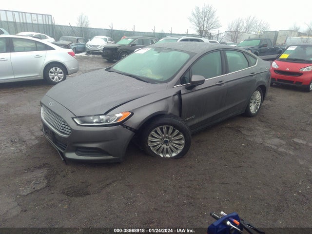 Ford Fusion Hybrid S 2014 3FA6P0UU6ER382535 Image 2