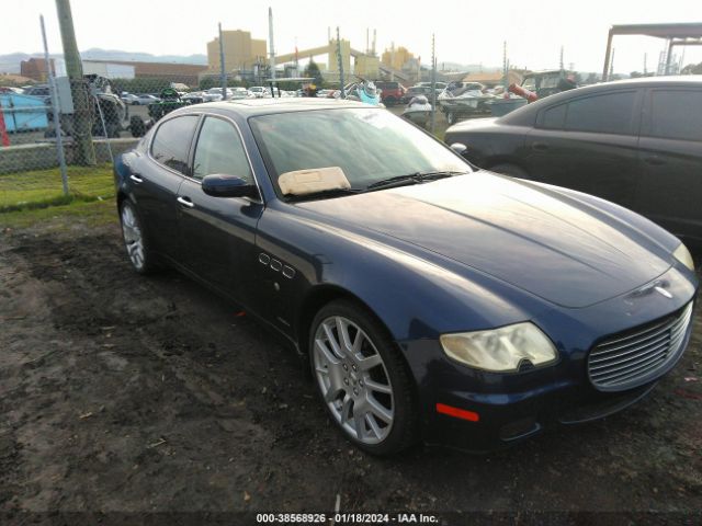 2006 MASERATI QUATTROPORTE ZAMCE39A660024013