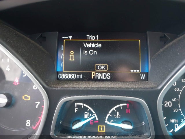 2018 FORD ESCAPE S VIN: 1FMCU0F71JUA69162