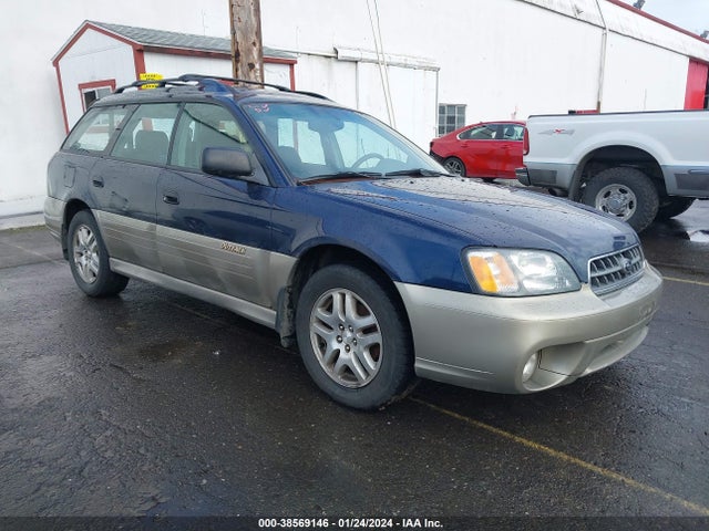 2003 SUBARU LEGACY OUTBACK VIN: 4S3BH675X37604575