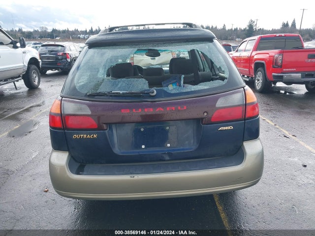 2003 SUBARU LEGACY OUTBACK VIN: 4S3BH675X37604575
