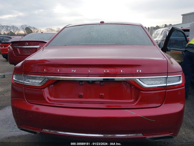 2017 LINCOLN CONTINENTAL SELECT VIN: 1LN6L9SK0H5607482