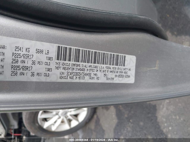 Dodge Journey Sxt Awd 2017 3C4PDDBG5HT540432 Image 9