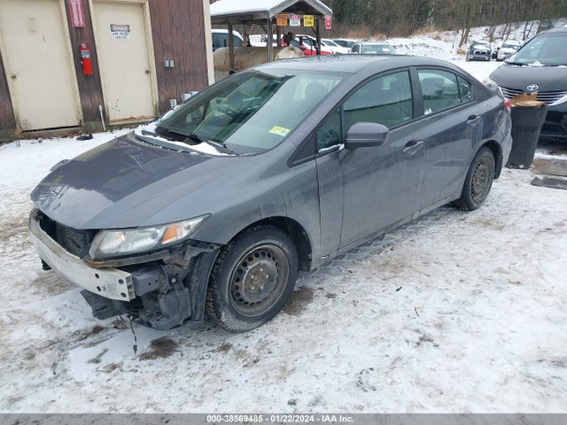 Honda Civic Lx 2014 2HGFB2F59EH522990 Image 2