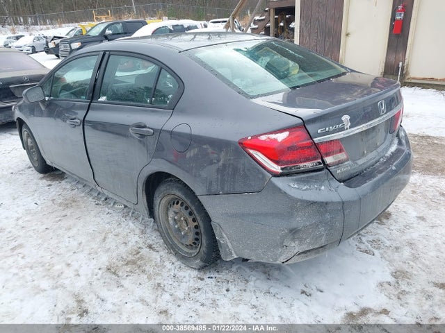 Honda Civic Lx 2014 2HGFB2F59EH522990 Image 3