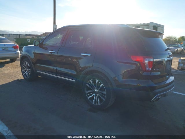 2016 FORD EXPLORER PLATINUM VIN: 1FM5K8HTXGGC41168