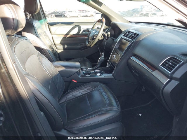 2016 FORD EXPLORER PLATINUM VIN: 1FM5K8HTXGGC41168