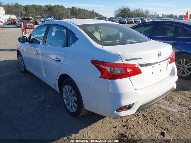 2017 NISSAN SENTRA S VIN: 3N1AB7AP3HY245348