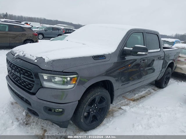 RAM 1500 Big Horn  4x4 5'7 Box 2022 1C6SRFFT2NN318822 Image 2