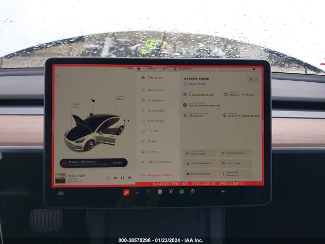 Tesla Model 3 Long Range Dual Motor All-wheel Drive 2023 5YJ3E1EB5PF654129 Image 18