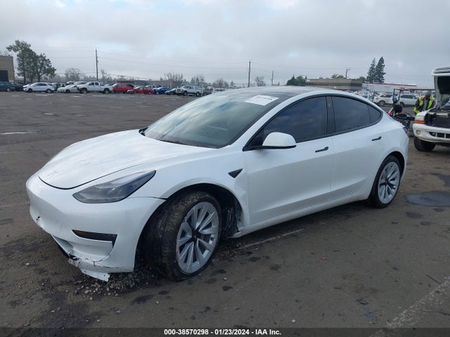 Tesla Model 3 Long Range Dual Motor All-wheel Drive 2023 5YJ3E1EB5PF654129 Image 2
