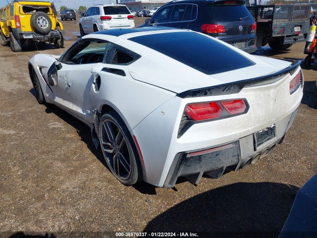 Chevrolet Corvette Stingray Z51 2014 1G1YH2D71E5133982 Image 3