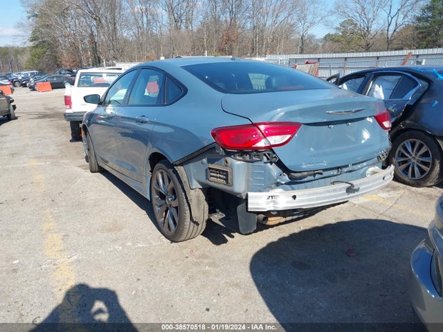 2015 CHRYSLER 200 S VIN: 1C3CCCBB7FN626052