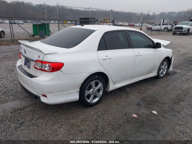 2011 TOYOTA COROLLA S VIN: 2T1BU4EE4BC579804