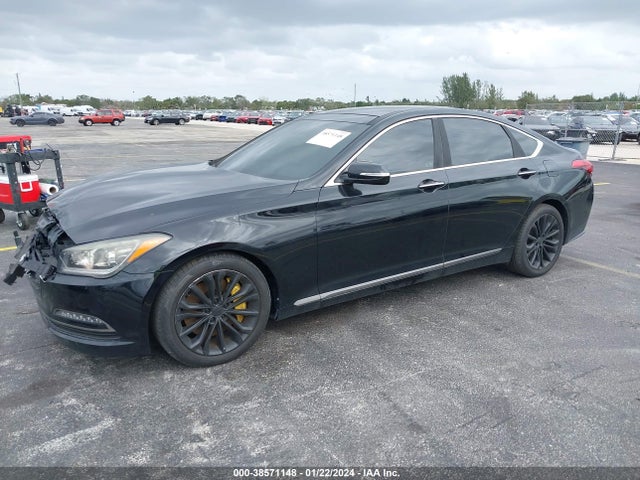 Hyundai Genesis 3.8 2016 KMHGN4JEXGU126804 Image 2