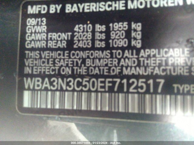 WBA3N3C50EF712517 BMW 428i