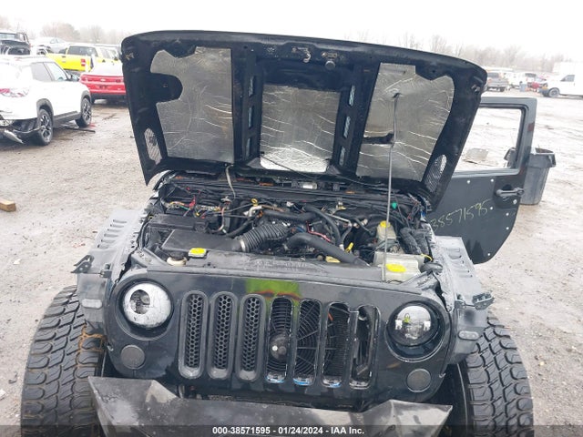 2007 JEEP WRANGLER SAHARA VIN: 1J4FA54147L160098