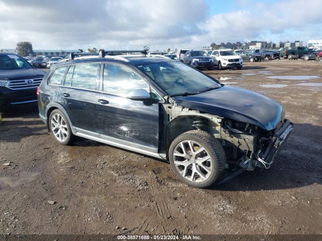 2018 VOLKSWAGEN GOLF ALLTRACK 3VWH17AU9JM755007