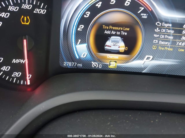 Chevrolet Corvette Stingray Z51 2016 1G1YM2D7XG5107797 Image 7